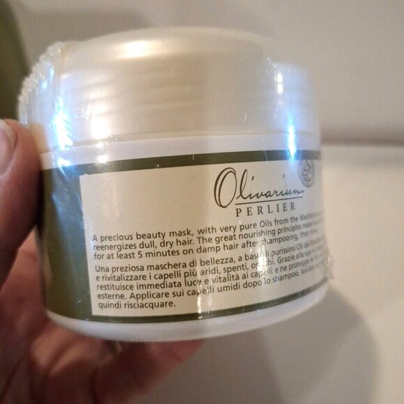 Olivarium Perlier Bath Lot 16.9 Bath Shower Cream Hair Mask 6.8 Hand 3.4 - Picture 11 of 12